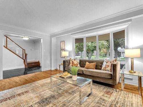 23 Rustywood Dr, Toronto, ON - Indoor Photo Showing Living Room