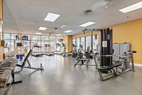 403-1890 Valley Farm Rd, Pickering, ON - Indoor Photo Showing Gym Room