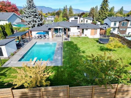 1399 Blueridge Road, Kelowna, BC - Outdoor With In Ground Pool