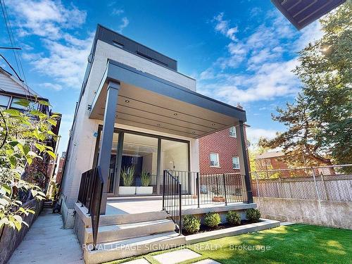 Lower-82 Gough Ave, Toronto, ON - Outdoor With Deck Patio Veranda