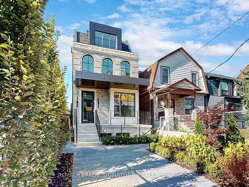 Lower-82 Gough Ave, Toronto, ON - Outdoor With Facade