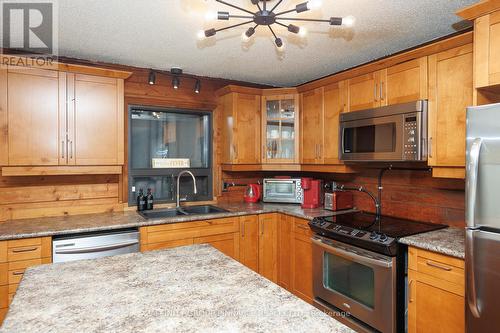 30 Emily Creek Road, Kawartha Lakes (Dunsford), ON - Indoor Photo Showing Kitchen With Double Sink