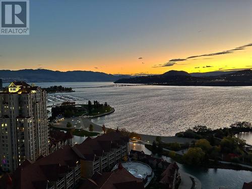 1075 Sunset Drive Unit# 2604, Kelowna, BC - Outdoor With Body Of Water With View