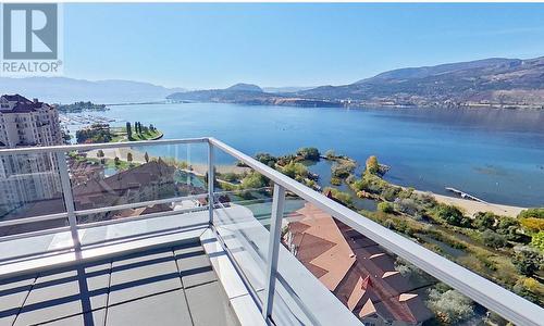 1075 Sunset Drive Unit# 2604, Kelowna, BC - Outdoor With Body Of Water With View