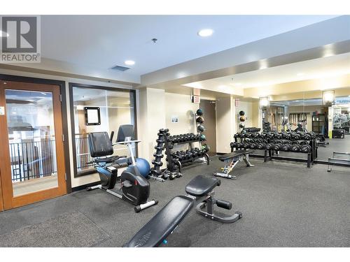 1075 Sunset Drive Unit# 2604, Kelowna, BC - Indoor Photo Showing Gym Room