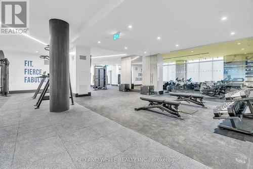 901 - 55 Duke Street W, Kitchener, ON - Indoor Photo Showing Gym Room