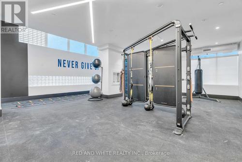 901 - 55 Duke Street W, Kitchener, ON - Indoor Photo Showing Gym Room