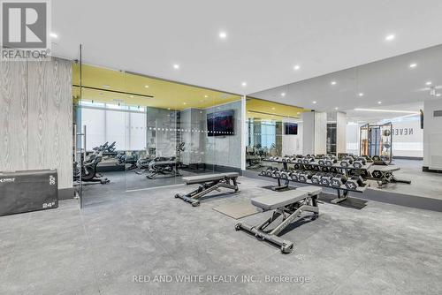 901 - 55 Duke Street W, Kitchener, ON - Indoor Photo Showing Gym Room