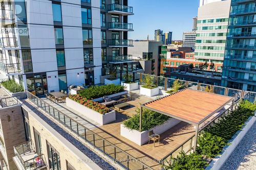 901 - 55 Duke Street W, Kitchener, ON - Outdoor With Balcony