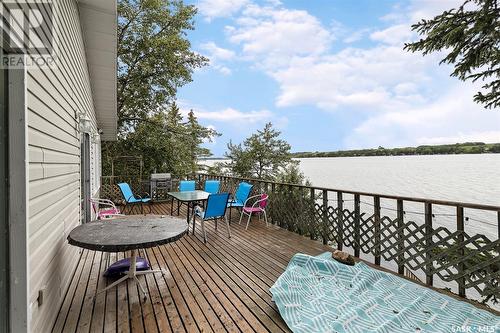 809 Byng Avenue, Wakaw Lake, SK - Outdoor With Body Of Water With Deck Patio Veranda