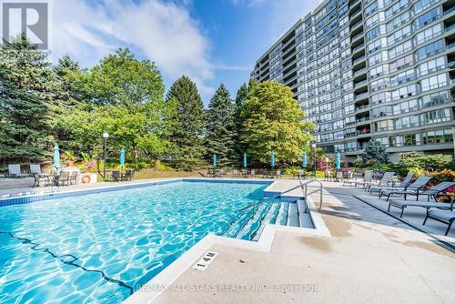 806 - 1890 Valley Farm Road, Pickering, ON - Outdoor With In Ground Pool