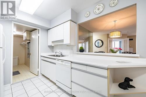 806 - 1890 Valley Farm Road, Pickering, ON - Indoor Photo Showing Kitchen With Double Sink