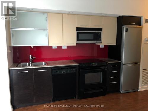 720 - 8 Telegram Mews, Toronto, ON - Indoor Photo Showing Kitchen With Double Sink