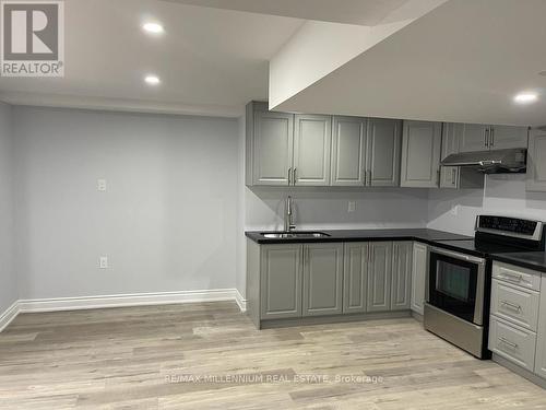 10 Vision Way, Brampton, ON - Indoor Photo Showing Kitchen With Double Sink