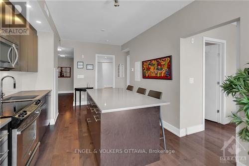 202 - 360 Patricia Avenue, Ottawa, ON - Indoor Photo Showing Kitchen With Double Sink