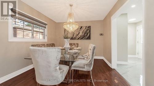 13 Stillwater Crescent, Brampton, ON - Indoor Photo Showing Dining Room