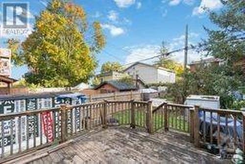 Back deck - 813 Maplewood Avenue, Ottawa, ON - Outdoor