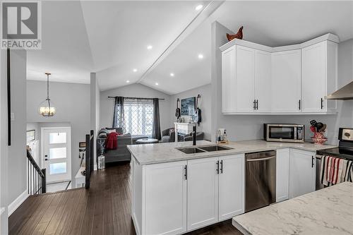 66 Mercier Avenue E, Cornwall, ON - Indoor Photo Showing Kitchen With Double Sink