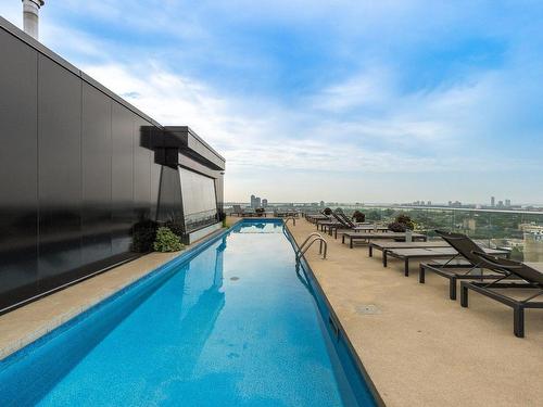 Piscine - 304-1458 Rue Des Bassins, Montréal (Le Sud-Ouest), QC - Outdoor With In Ground Pool With Exterior