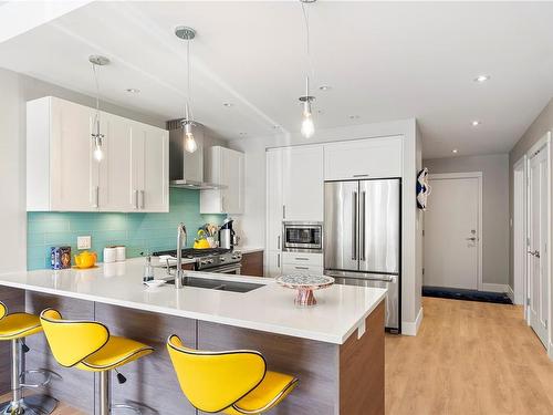 306-1820 Maple Ave South, Sooke, BC - Indoor Photo Showing Kitchen With Stainless Steel Kitchen With Double Sink With Upgraded Kitchen