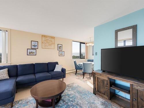 1505-647 Michigan St, Victoria, BC - Indoor Photo Showing Living Room