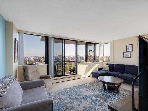 1505-647 Michigan St, Victoria, BC - Indoor Photo Showing Living Room