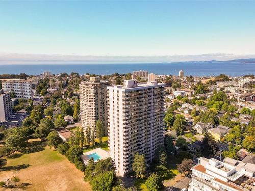 1403-647 Michigan St, Victoria, BC - Outdoor With Body Of Water With View