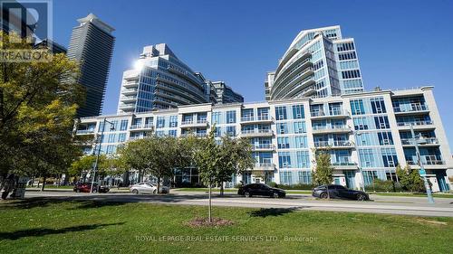 1110 - 58 Marine Parade Drive, Toronto, ON - Outdoor With Balcony With Facade