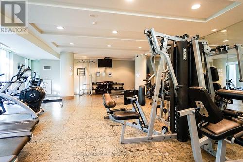 1110 - 58 Marine Parade Drive, Toronto, ON - Indoor Photo Showing Gym Room