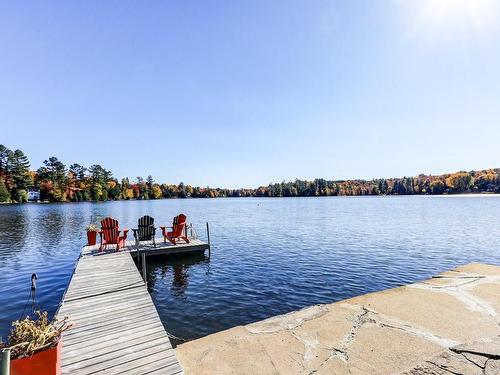 445 Ch. Du Lac-Bleu, Saint-Hippolyte, QC - Outdoor With Body Of Water With View