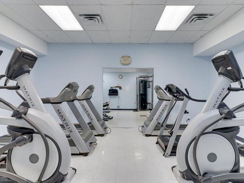 Exercise room - 401-7640 Rue Du Mans, Montréal (Saint-Léonard), QC - Indoor Photo Showing Gym Room