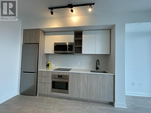 2802 - 36 Zorra Street, Toronto, ON - Indoor Photo Showing Kitchen