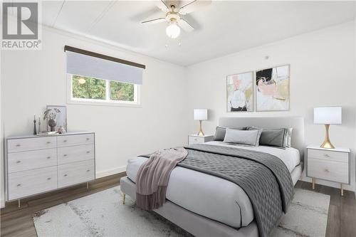 Primary Bedroom Virtually staged - 31 Robert Colin Lane, Cobden, ON - Indoor Photo Showing Bedroom