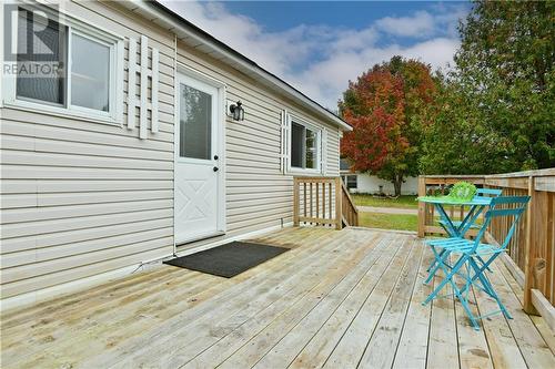 Large deck for BBQ's, entertaining and relaxing - 31 Robert Colin Lane, Cobden, ON - Outdoor With Deck Patio Veranda With Exterior