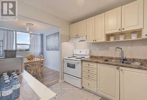 903 - 530 Lolita Gardens, Mississauga, ON - Indoor Photo Showing Kitchen With Double Sink