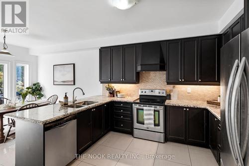 5 Chapman Road, Toronto (Humber Heights), ON - Indoor Photo Showing Kitchen With Stainless Steel Kitchen With Double Sink