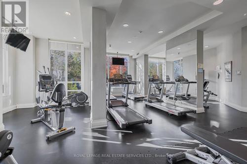 1110 - 100 Promenade Circle, Vaughan, ON - Indoor Photo Showing Gym Room