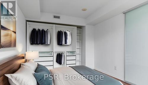 201 - 38 Joe Shuster Way, Toronto, ON - Indoor Photo Showing Bedroom