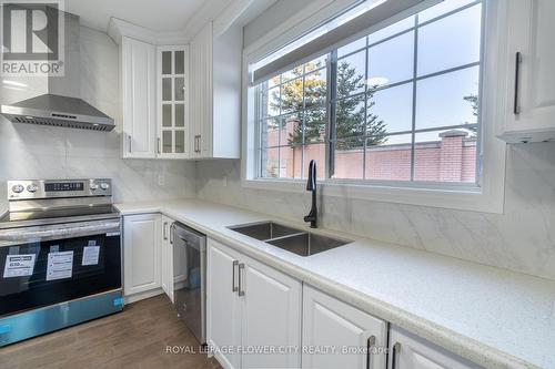 57 Sparta Drive, Brampton, ON - Indoor Photo Showing Kitchen With Double Sink