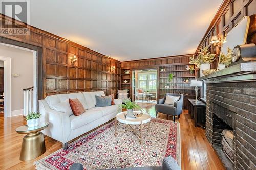 2 Ardmay Crescent, Guelph, ON - Indoor Photo Showing Living Room With Fireplace