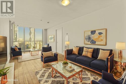 2601 - 3985 Grand Park Drive, Mississauga, ON - Indoor Photo Showing Living Room