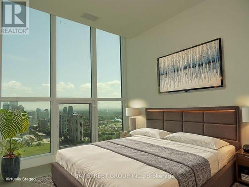 2601 - 3985 Grand Park Drive, Mississauga, ON - Indoor Photo Showing Bedroom