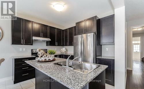 9 Humberstone Crescent, Brampton, ON - Indoor Photo Showing Kitchen With Double Sink With Upgraded Kitchen