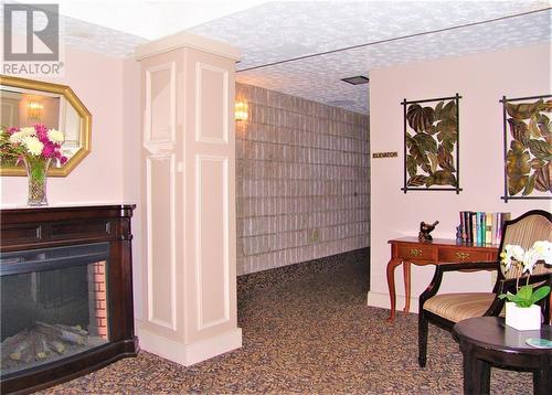 95 Windsor Drive Unit#305, Brockville, ON - Indoor With Fireplace