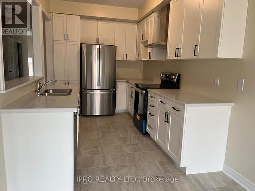 6 Jevons Drive, Ajax, ON - Indoor Photo Showing Kitchen With Stainless Steel Kitchen With Double Sink