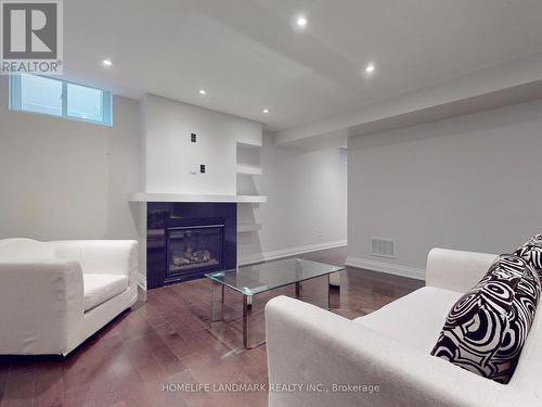 183 Byng Avenue, Toronto, ON - Indoor Photo Showing Other Room With Fireplace