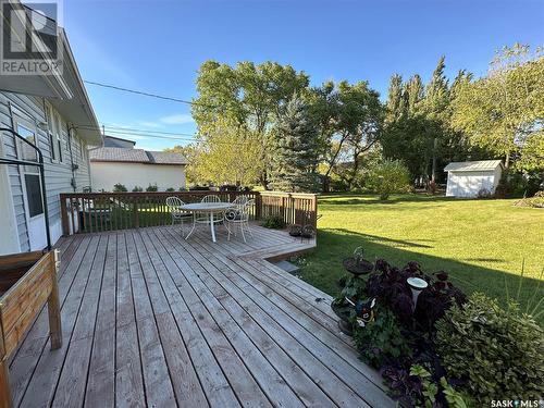 205 Phillips Street, Muenster, SK - Outdoor With Deck Patio Veranda