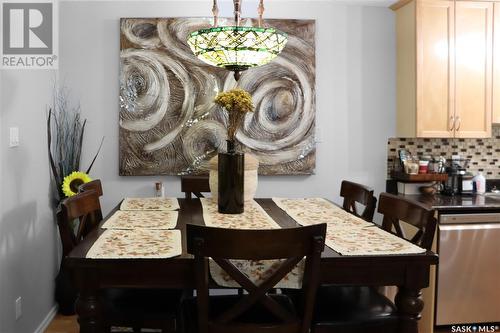 201E 1121 Mckercher Drive, Saskatoon, SK - Indoor Photo Showing Dining Room