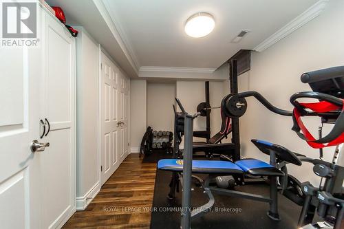 58 Tulle Avenue, Vaughan, ON - Indoor Photo Showing Gym Room