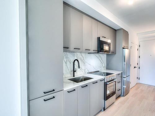 Kitchen - 216-1000 Rue Levert, Montréal (Verdun/Île-Des-Soeurs), QC - Indoor Photo Showing Kitchen With Upgraded Kitchen